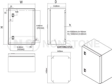 non metal enclosure cad files